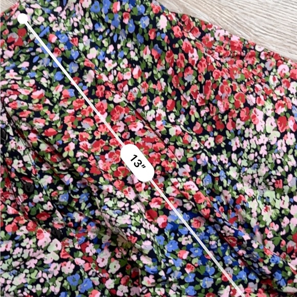 Urban outfitters button down floral mini skirt - Picture 4 of 4